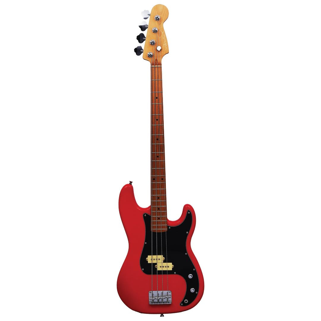 Vault PB Series 2 Precision Bass 4-String Bass Guitar - Red