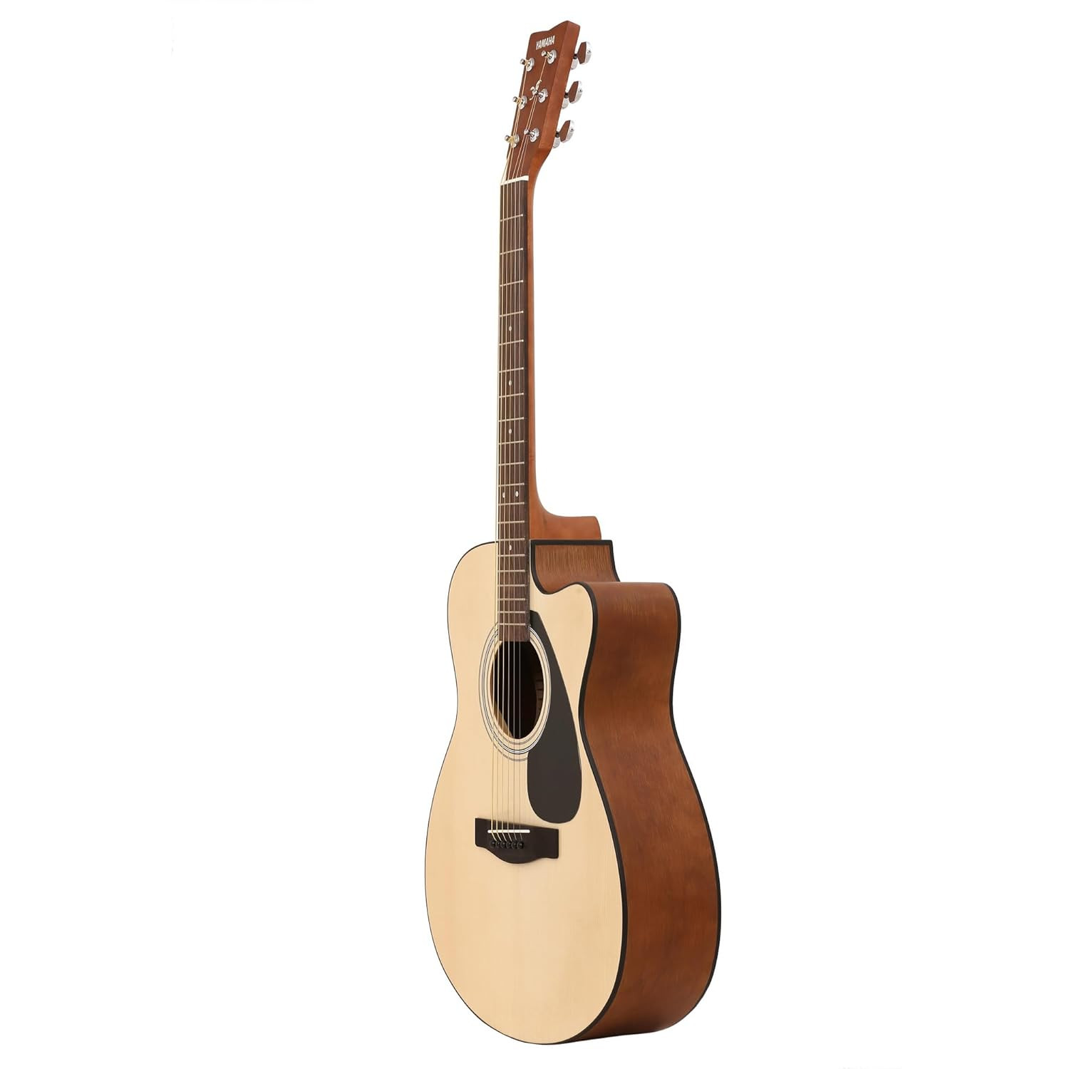 YAMAHA Spruce Wood Fsx80C Semi Acoustic Cutaway Guitar (Natural)