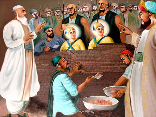 ਸਾਹਿਬਜ਼ਾਦਿਆਂ ਦੀ ਸ਼ਹੀਦੀ ਦੀ ਦਾਸਤਾਨ