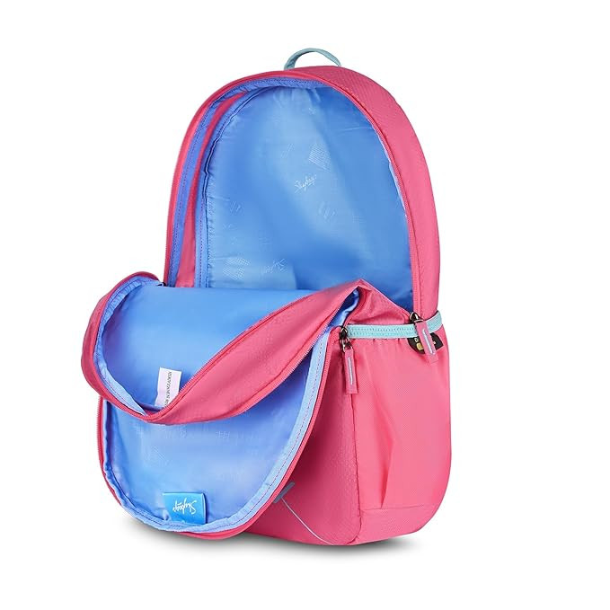 Skybags Casual Backpack 28L, 2 Main Compartments, Bottle Pocket, Front Pocket, Padded Shoulder Strap