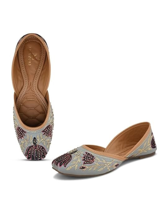 XE Looks Flat Soft, Comfortable & Fancy Punjabi Jutti For Women