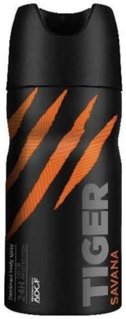 TIGER – SAVANA DEODORANT BODY SPRAY (150 ML)