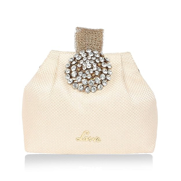 Lavie Women's Tiana Embellished Potli | Ladies Purse Handbag