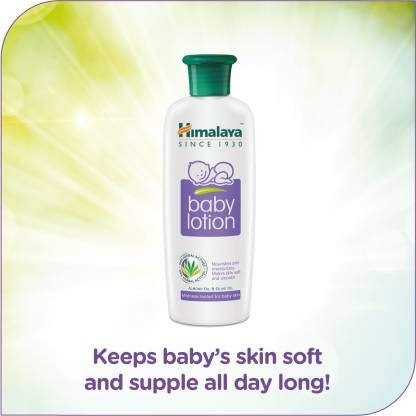 Himalaya Baby Lotion, 400ml and Gentle Baby Bath, 200ml