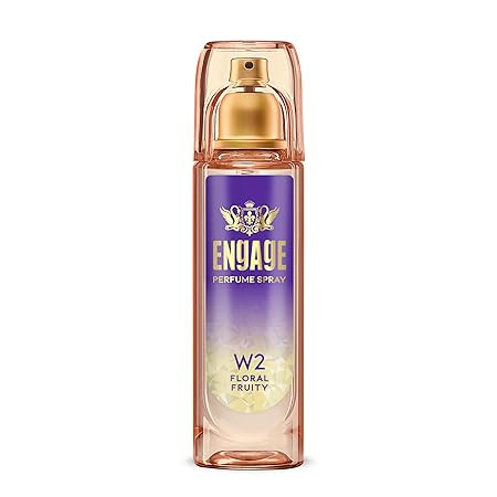 Engage W2 Perfume Spray For Women, Floral and Fruity, Skin Friendly, 120ml
