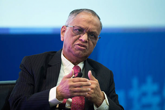 Narayana Murthy unveils his secret to enrich ordinary Indians.