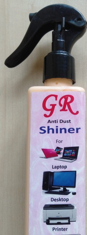 Anti Dust Shiner for Laptop, Desktop, Printer, Dash Board, Door Trims, Bikes, Fridge, Wooden Furniture and TV (200ML) | Provides Long-Lasting Gloss Finish | Protects Surfaces from UV Rays | Excellent
