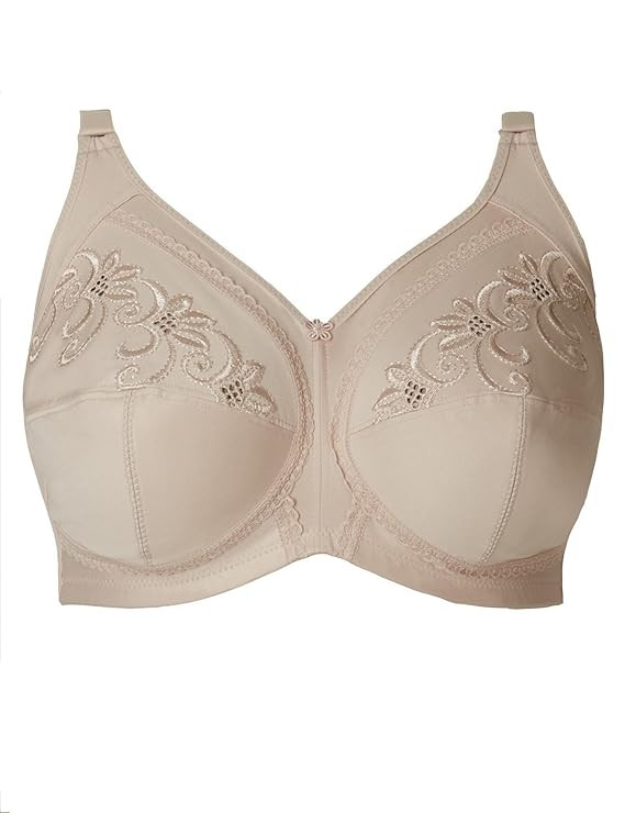 Marks & Spencer Women's Cotton Wire Free Full Cup Coverage Bra