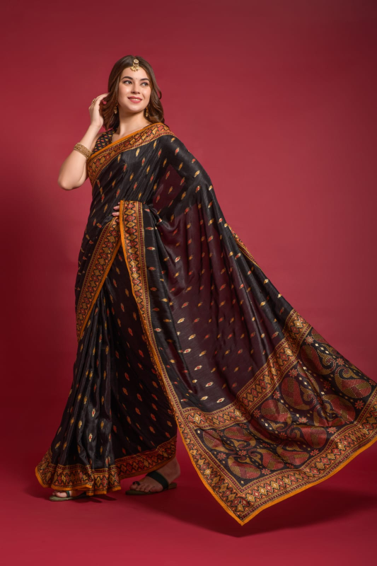 New Superhit soft Foil Printed Saree latest designs