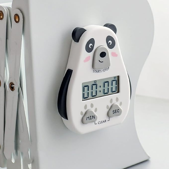 P-Plus International Digital Dual Kitchen Timer Count UP/Down Timer Cooking Timer Loud Volume Alarm and Flashing Light (Blue, Set of 1)