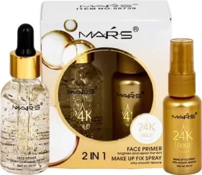 MARS Face Primer & Makeup Fixer Set [Combo of 2 Set]