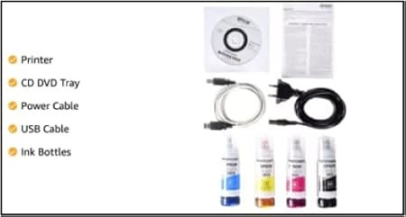 Epson Ecotank L3252 Wi-Fi All-in-One Ink Tank Wireless Color LED Printers (Black)