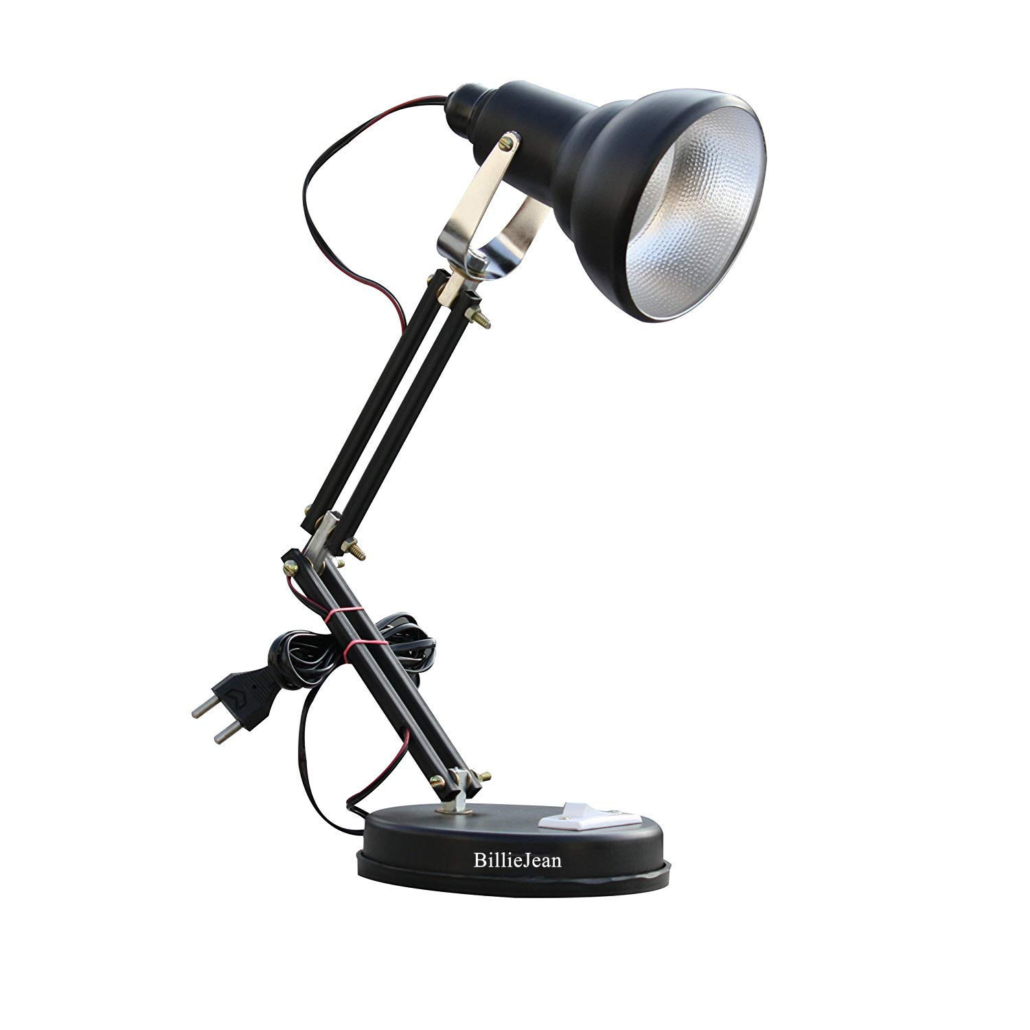 BillieJean Matte Black Table Lamp, Pack Of 1