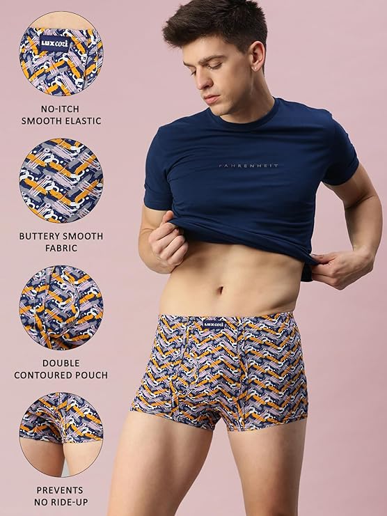 Lux Cozi Men's Cotton Trunks