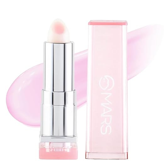 MARS Tinted Lip Balm | Non-Sticky, Moisturizing & Nourishing | Moisturizing Formula with Vitamin-E, Jojoba Oil, Shea Butter | Vegan & Cruelty-Free | 3.2 g (StrawBerry)