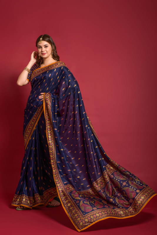 New Superhit soft Foil Printed Saree latest designs