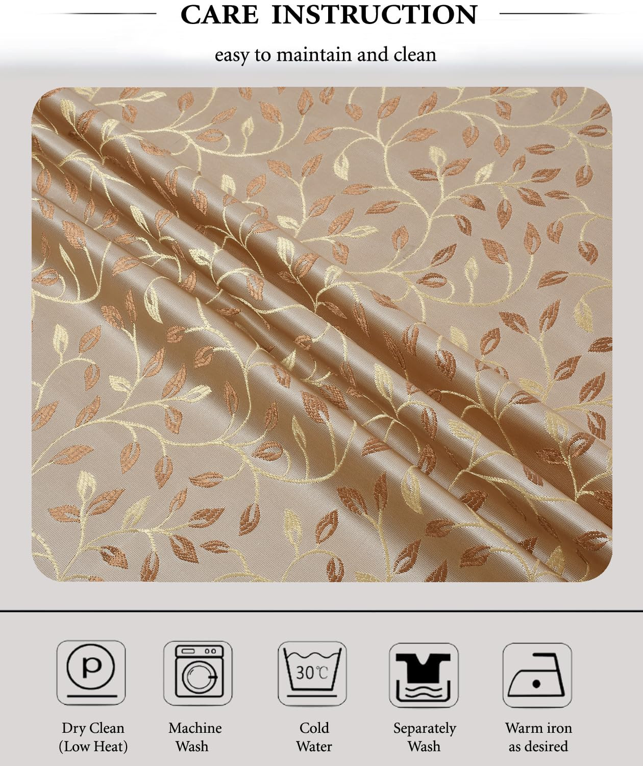 FRESH FROM LOOM Grommet Curtains for Door 9 Feet Long|Latest Big Window Curtain Premium Polyester Weaved Parda|Latest Modern Parde for Living Room Bedroom|Jacquard Screens (Set of 3 |Beige)