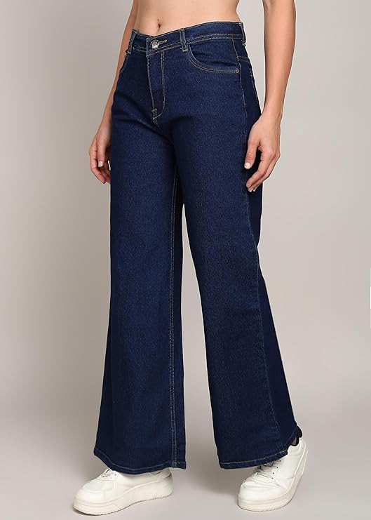 Nifty Women's Cotton Blend Stretchable Mid Rise Jeans