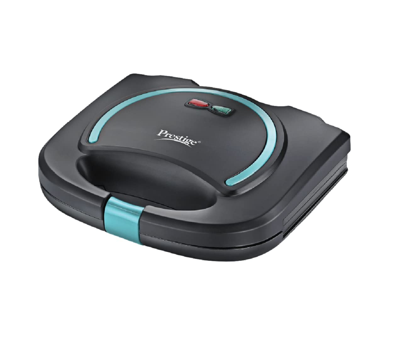 Prestige PSMFB (D) 800W Sandwich Toaster with die cast Aluminium Sandwich Plates|Power Indicators|Non-Stick Coating|Black|1 Year Warranty