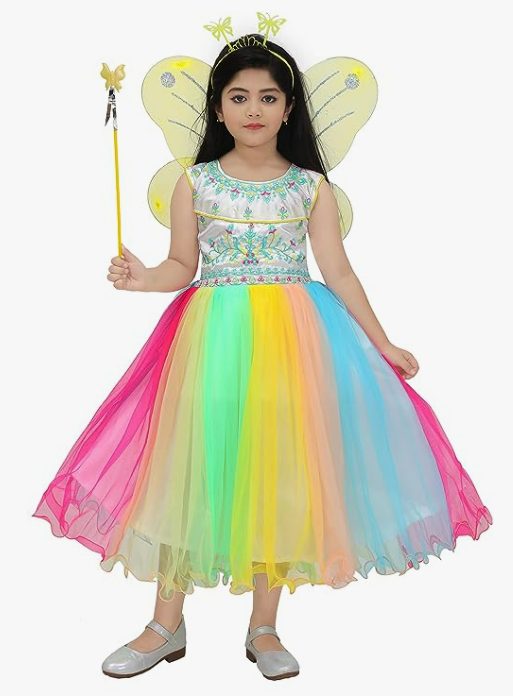 Pari look Dress (Angel frock) Kids Costume Wear