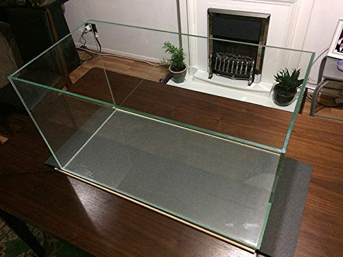 Parko Big Size Fish Tank Aqua Habitat Aquarium 40 Litre,12x12x18 Inches(Colour May Vary,)(Glass Tank ONLY)