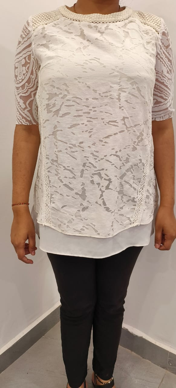 women's Summer Dress Chiffon Short half Sleeve