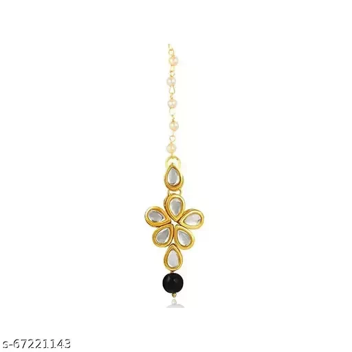 Gold Plated Maang Tikka for Women and Girls