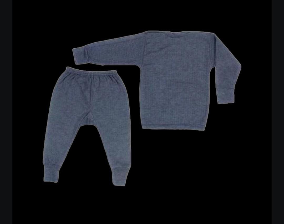 Kids Thermal Inner Wear Top and Pajama Set Winter Wear