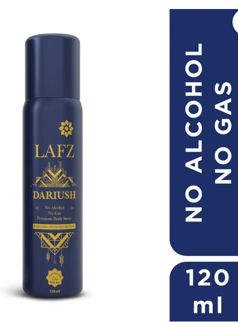 LAFZ – DARIUSH PREMIUM BODY SPRAY (120 ML)