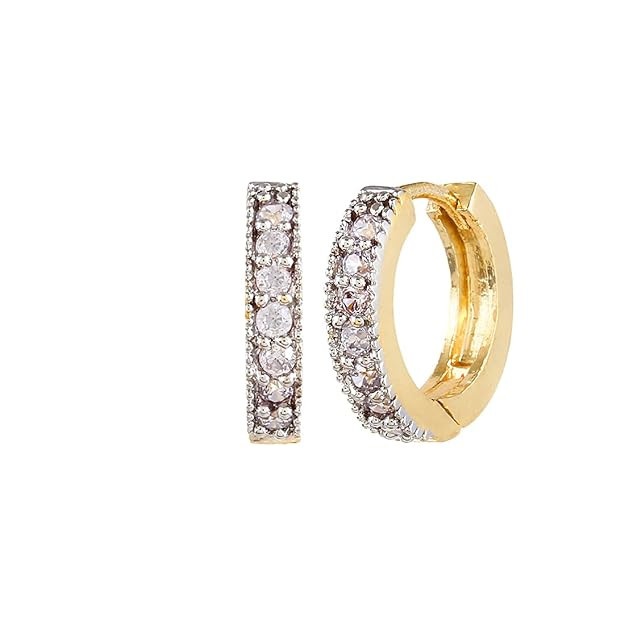 YouBella Combo of Fancy Drop and Gold Plated Bali Earrings