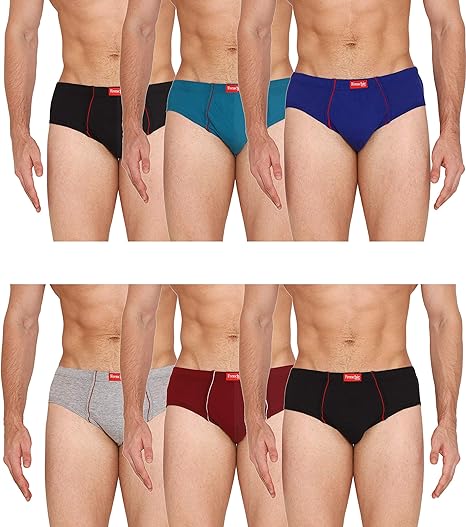 VIP Frenchie Plus Men's Cotton Brief (Pack of 6)