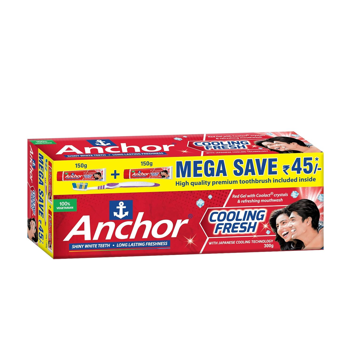 ANCHOR – RED GEL TOOTHPASTE (300 GMS)