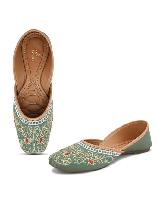 XE Looks Flat Comfortable, Trend & Fancy Punjabi Jutti For Women & Girls