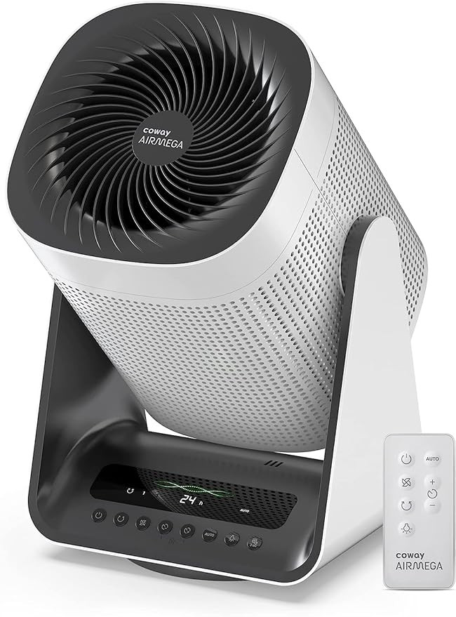 Coway AirMega Aim Professional Air Purifier for Home, New Launch, Coverage Area of 355 Sq Ft, Longest Filter Life 8500 Hrs,Traps 99.99% Virus & PM 0.1 Particles, Manufacturer Warranty of 7 Years White