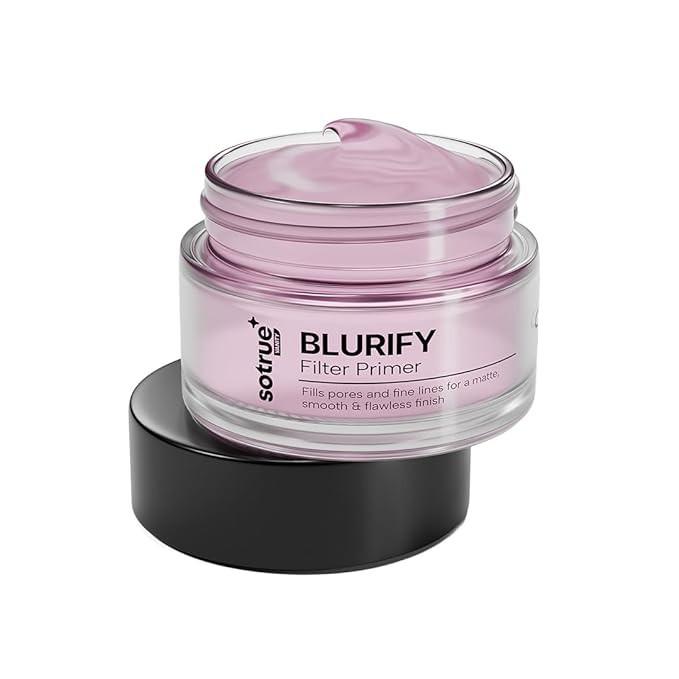 Sotrue Blurify Filter Face Primer | Instantly Blurs Fine Lines, Wrinkles & Pores | Hydrating, Lightweight & Non-Sticky | For Flawless & Smooth Makeup Base | Cruelty-Free - 15gm