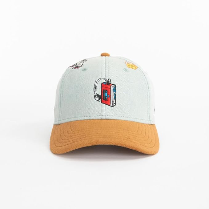URBAN MONKEY Um Archives // 002 100% Denim Suede Multicolor Baseball Cap for Men & Women | Comfort and Style Sports Cap, Designed & Seeking The Perfect Fashion | One Size Fits Most