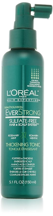 L'Oreal Paris EverStrong Hair Thickening Tonic 5.1 Fluid Ounce