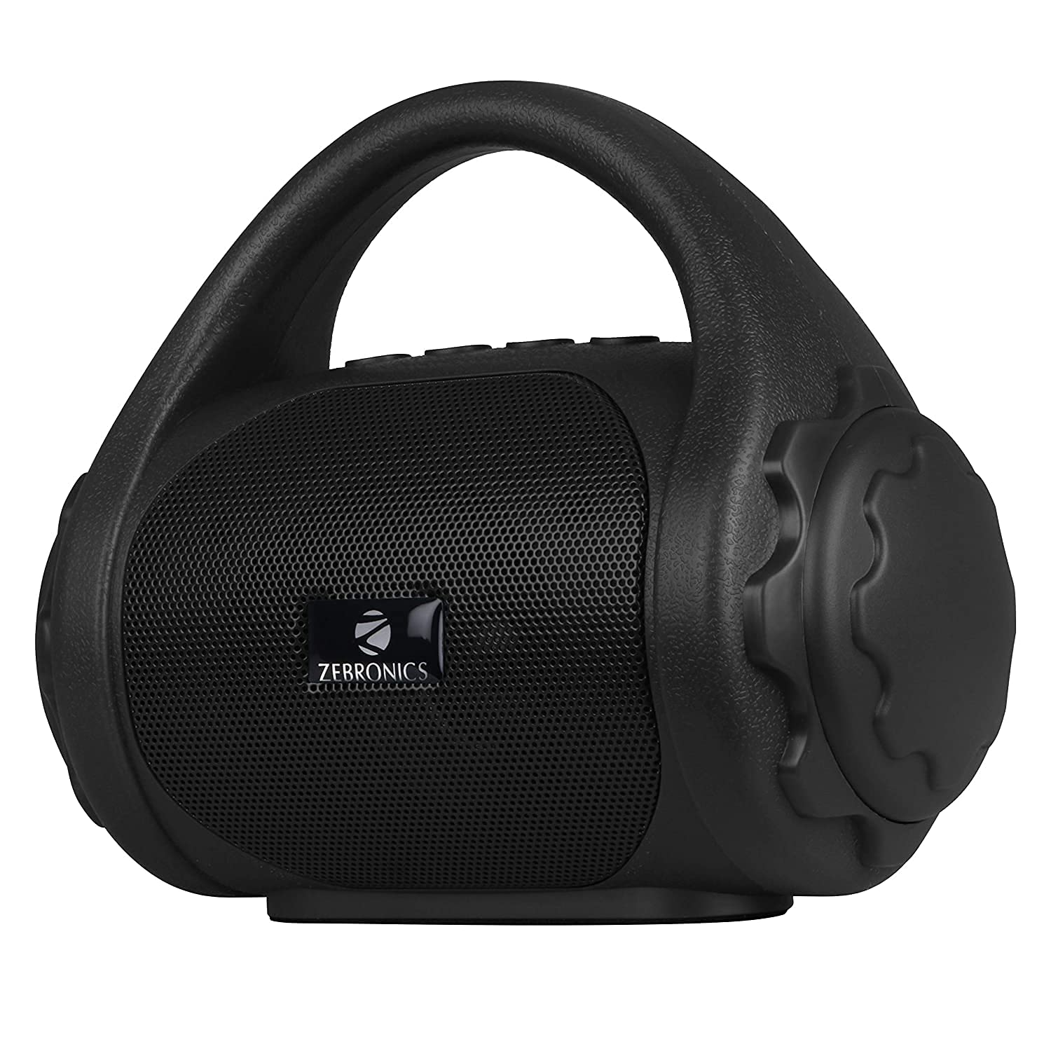 Zebronics ZEB-COUNTY 3W Wireless Bluetooth Portable Speaker With Supporting Carry Handle, USB, SD Card, AUX, FM & Call Function.