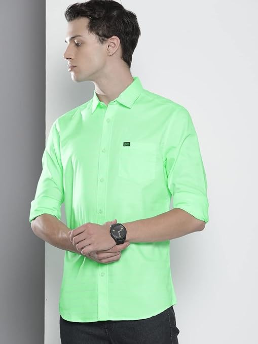 The Indian Garage Co Men Slim Fit Shirt