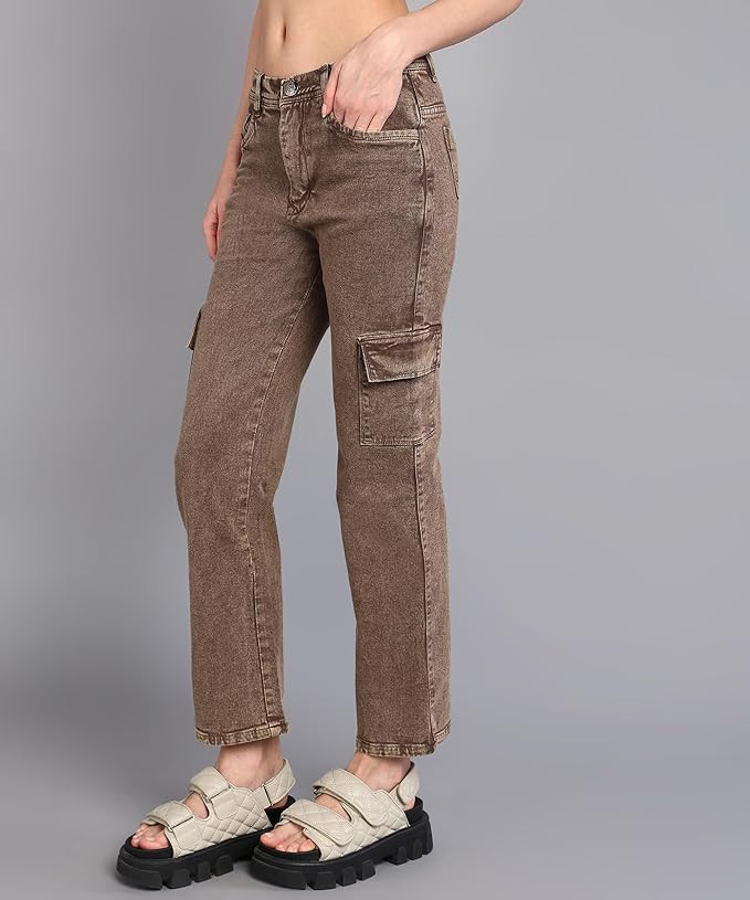 Nifty Women's Cotton Blend Stretchable Mid Rise Jeans