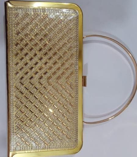 TOOBA Women's Handicraft Beautiful Bling Box Clutch Bag