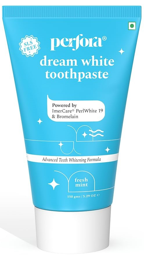PERFORA – DREAM WHITE TOOTHPASTE “FRESH MINT” (150 GMS)