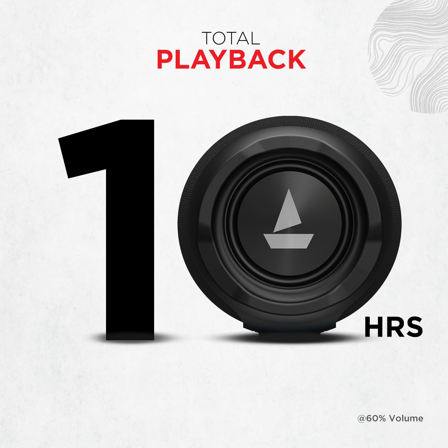 boAt Stone 620 Bluetooth Speaker with 12W RMS Stereo Sound, 10HRS Playtime, TWS Feature, IPX4, Multi-Compatibility Mode(Black)