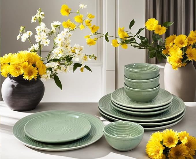 Praahi Lifestyle Premium Ceramic Handmade Dinner Set