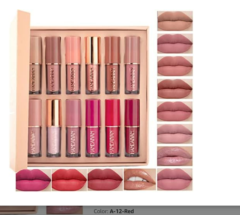 Matte Rich Color Professional 24 Shades Lipstick Set
