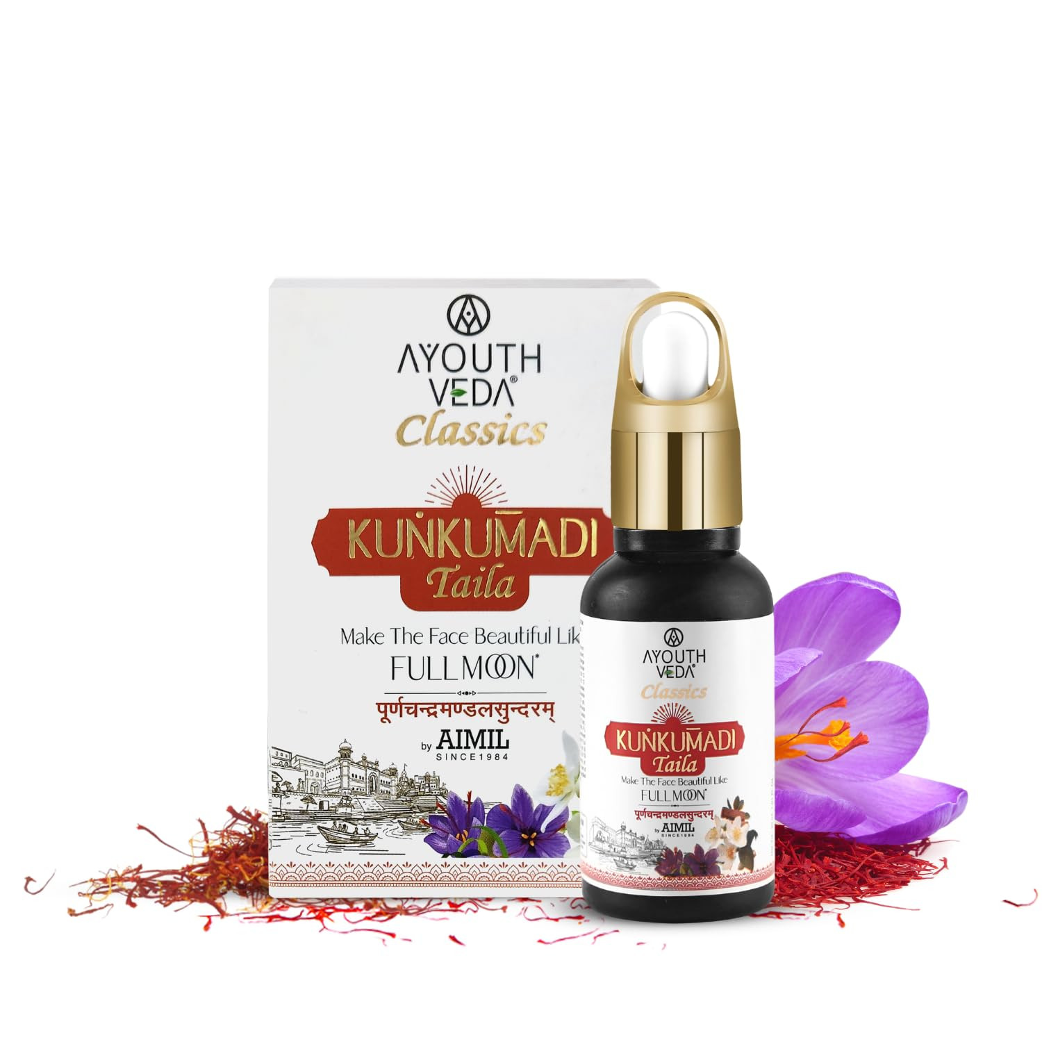 AYOUTH VEDA CLASSICS – KUNKUMADI TAILA (30 ML)