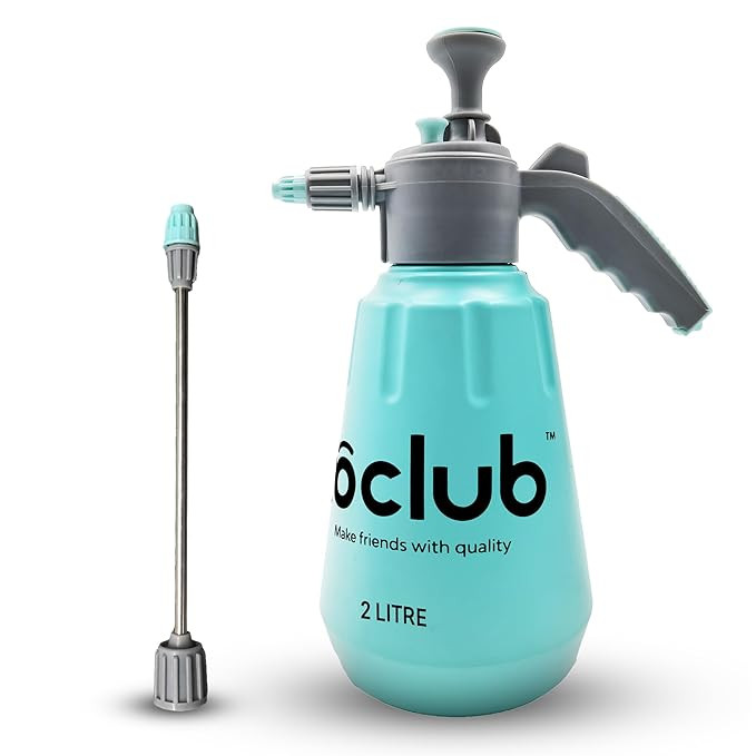 Kraft Seeds by 10CLUB | Dual Nozzle Multi-Purpose Sprayer | Heavy Duty Pressure Spray Pump | Indoor and Outdoor Garden | for Watering, Sanitisation, Cleaning