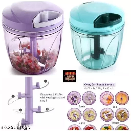 5 blade rassi chopper.