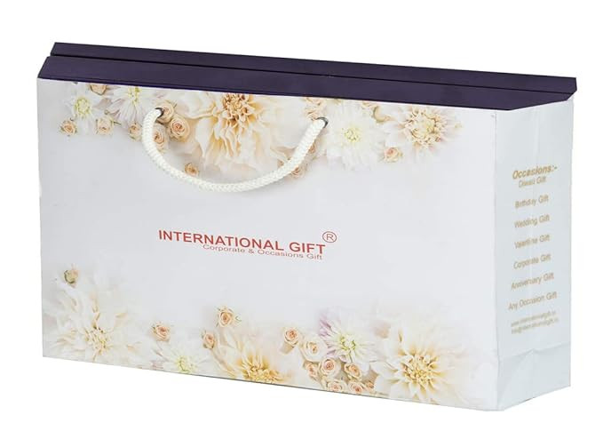 INTERNATIONAL GIFT Silver Coated Jesus God Idol with Charan Paduka | Devotional Prayer Box (13H X 21W X 11.5L Centimeters)