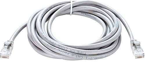 D-link Lancable RJ45 Cat-6 Ethernet Patch/LAN Cable,Dlink Lancable 3 M Ethernet LAN Cable CAT6 LAN Cable HIGHSPEED Patch LAN Cable10/100Mbps & 10/1000Mbps Supported,Grey